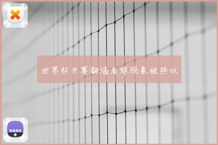 世界杯开赛翻墙看球现象被热议