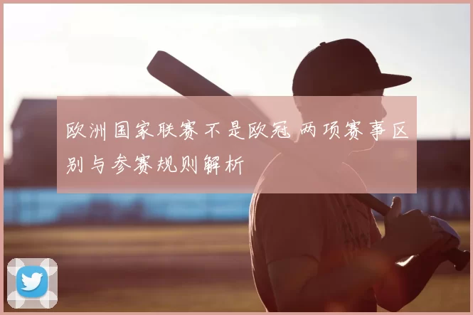 欧洲国家联赛不是欧冠 两项赛事区别与参赛规则解析